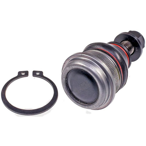 BJ60025XL NASCAR Advantage Front Ball Joint Assembly with Snap Ring, highlighted against a white background.