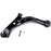 A CB65113 ProSeries OE+ Control Arm in black, complete with a bolt and washer, isolated on a white background.