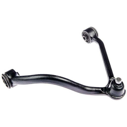 CB63058 ProSeries OE+ Control Arm in black metal with ball joint and bushings on a white background.