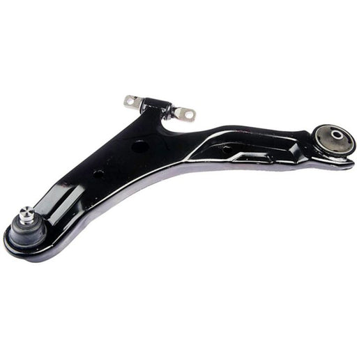 A CB60063 ProSeries OE+ black metal control arm with bushings and a ball joint.