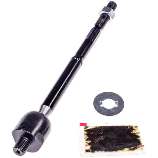 A TI74060 ProSeries OE+ black tie rod end, featuring a metal washer and a small packet on the side.