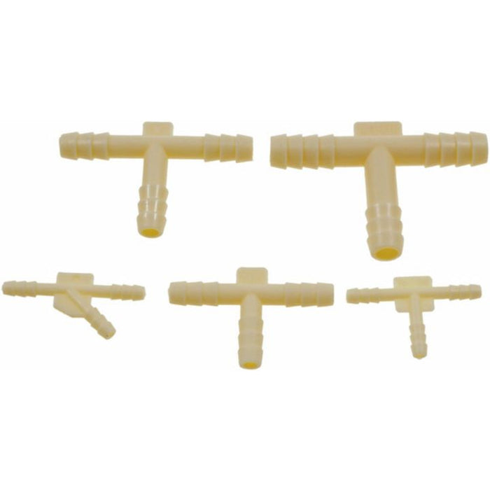 47100 Dorman HELP! Vacuum Tee Connector Assortment, Universal, 5-pk