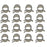 90099 Dorman HELP! Fuel Hose Clamp Kit, 16-pc