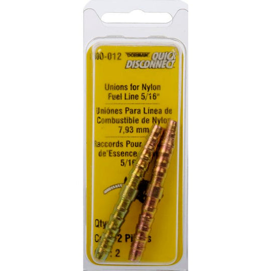 800-012 Dorman Union For Nylon Fuel Lines, 5/16-in