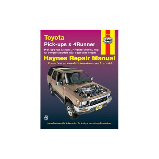 92075 Haynes Automotive Manual, 92075 Toyota Pick-up 79-95