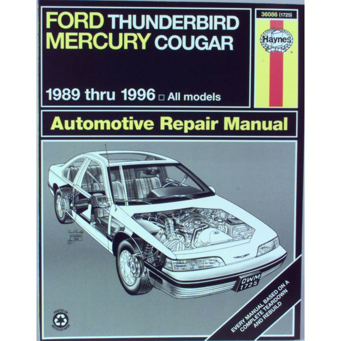 36086 Haynes Automotive Manual, 36086