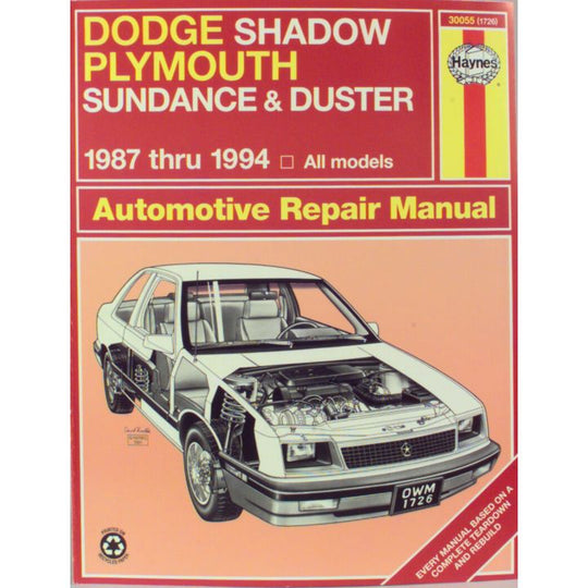 30055 Haynes Automotive Manual, 30055