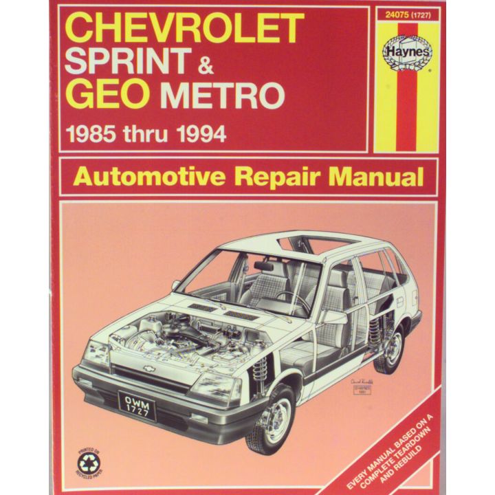 24075 Haynes Automotive Manual, 24075