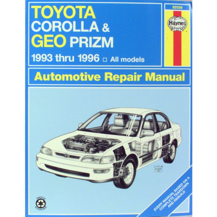 92036 Haynes Automotive Manual, 92036