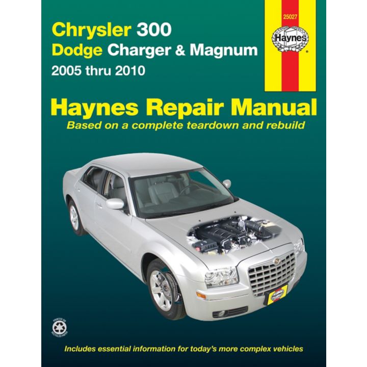 25027 Haynes Chrysler 300 Repair Manual, 25027, 2005-2007
