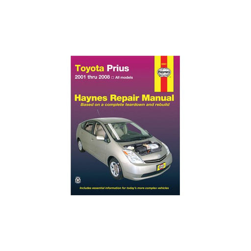 92081 Haynes Repair Manual, Toyota Prius