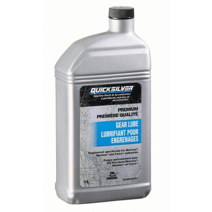 quicksilver gear lube 858058QC1 Quicksilver Premium Gear Lubricant, 1-L — Partsource