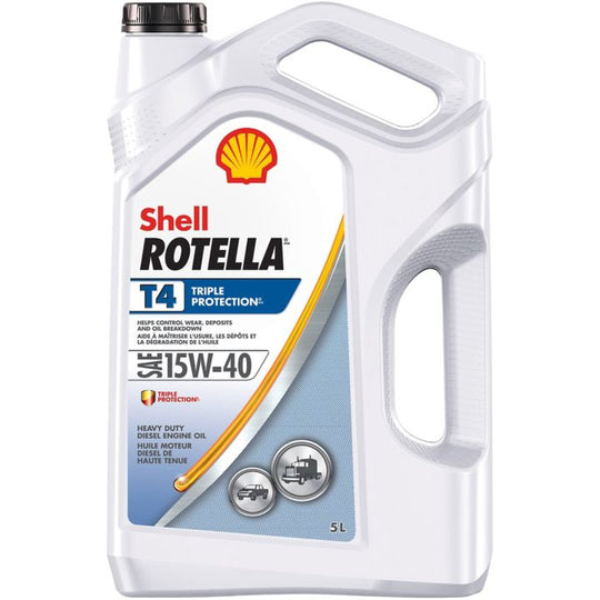 Rotella T 15W40 Conventional Diesel Engine Oil, 5-L
