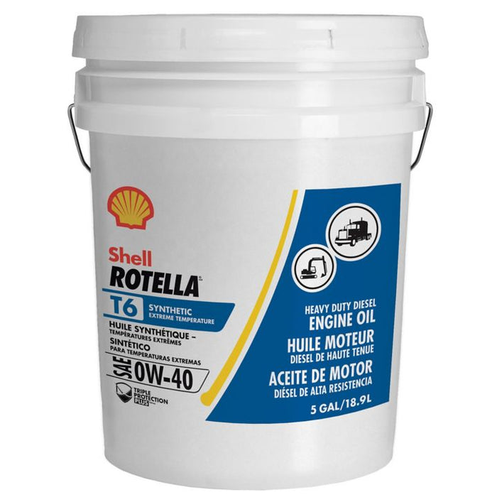 Shell Rotella® T6 Extreme Temperature Assorted-Viscosity Heavy-Duty Sy ...