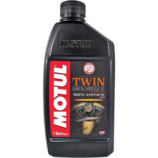 Motul Twin Synthetic Gear & Chaincase Oil, 946-mL