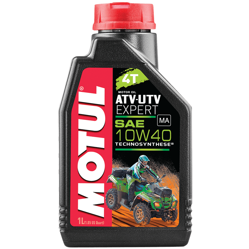 Motul 10W40 Synthetic ATV/UTV Oil, 1-L