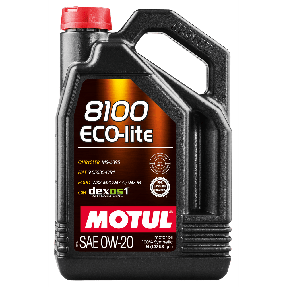 Motul 108536 8100 ECO-LITE 0W20 5L