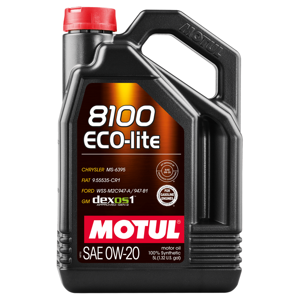 Motul 108536 8100 ECO-LITE 0W20 5L — Partsource