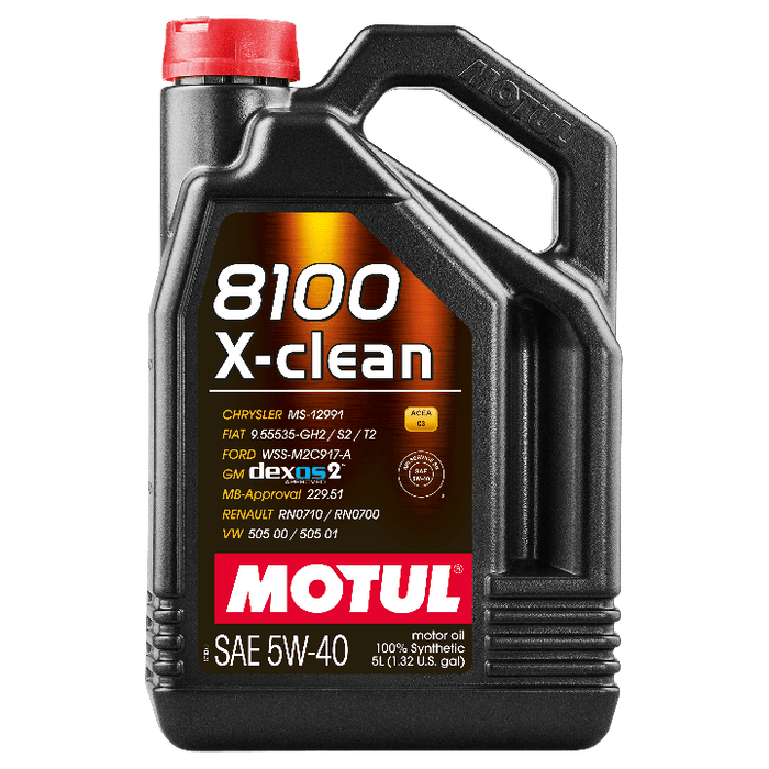 Motul 102051 8100 X-CLEAN 5W40 5L