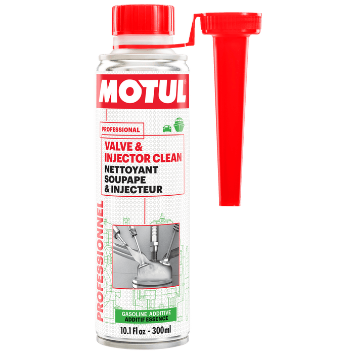 Motul 109614 VALVE & INJEC CLEAN 300ML CAN EFS