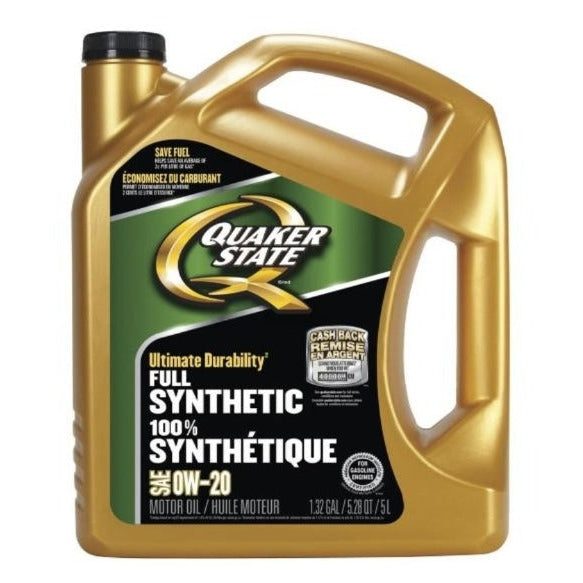 Quaker State 0W20 Full Synthetic Motor Oil