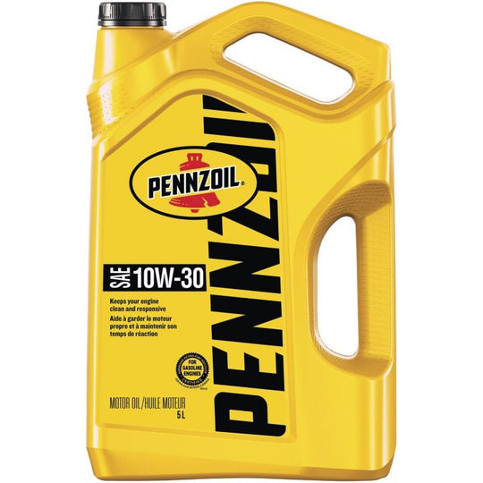 550032613 Pennzoil 10W30 Conventional Engine Oil, 5-L