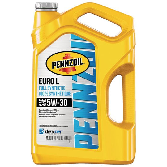 Pennzoil Platinum Euro L 5W30 Synthetic Engine/Motor Oil, 5-L