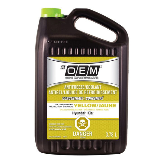 16-174YOEMK OEM Concentrated Anti-Freeze/Coolant, Kia/Hyundai, 3.78-L