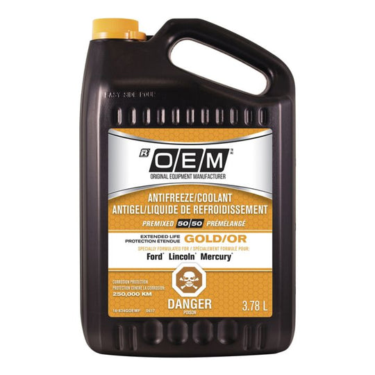 16-834GOEMF OEM Premixed Anti-Freeze/Coolant, Ford/Lincoln/Mercury, 3.78-L