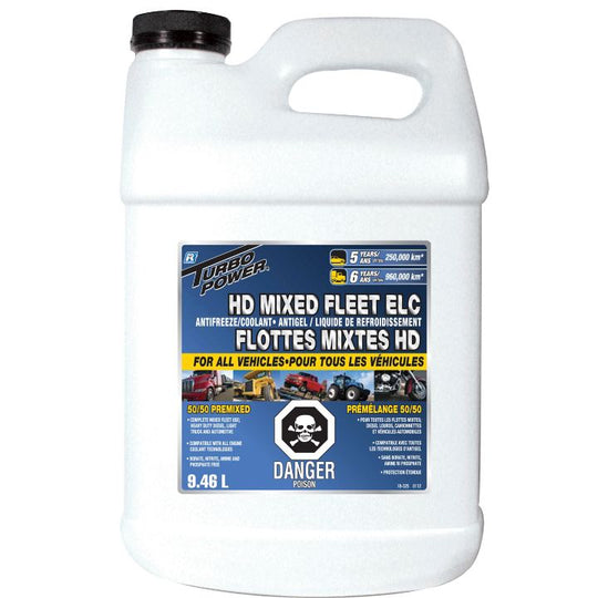 16-325H36 Turbo Power Mixed Fleet Premixed Anti-Freeze/Coolant, 9.46-L