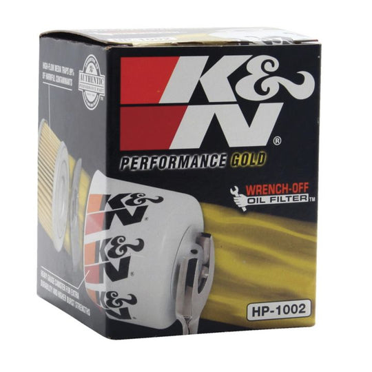 HP1004 K&N Performance Gold Oil Filter