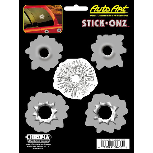 8636 Bullet Holes Vinyl Decal