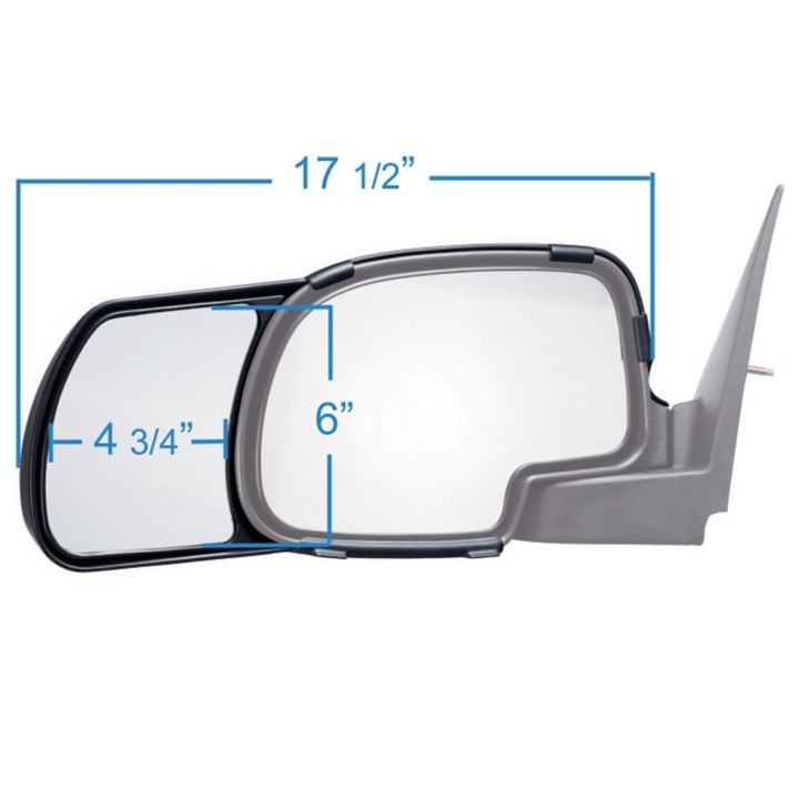 81810 K-Source Snap-On Towing Mirror