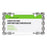 46009-3 Chrome Chain License Plate Frame