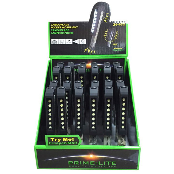 24-472 7 LED Camouflage Pocket Work Light