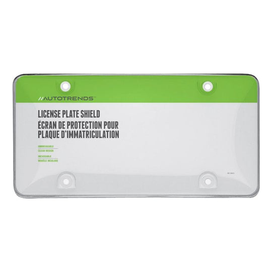73100 Tuf Bubble Shield License Plate Frame, Clear