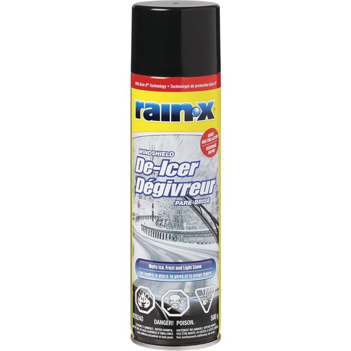 Rain-X® Windshield De-Icer, 500g Aerosol