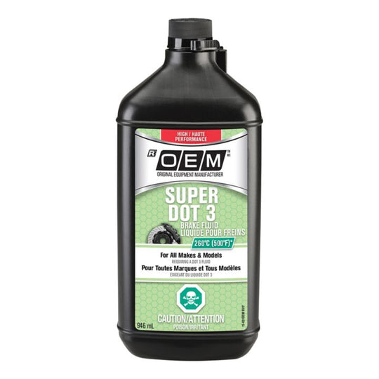 15-831OEM OEM DOT 3 Brake Fluid, Ford, 500 Degrees, 946mL