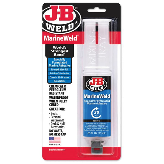 50172F J-B Weld Marine Syringe, 25-mL