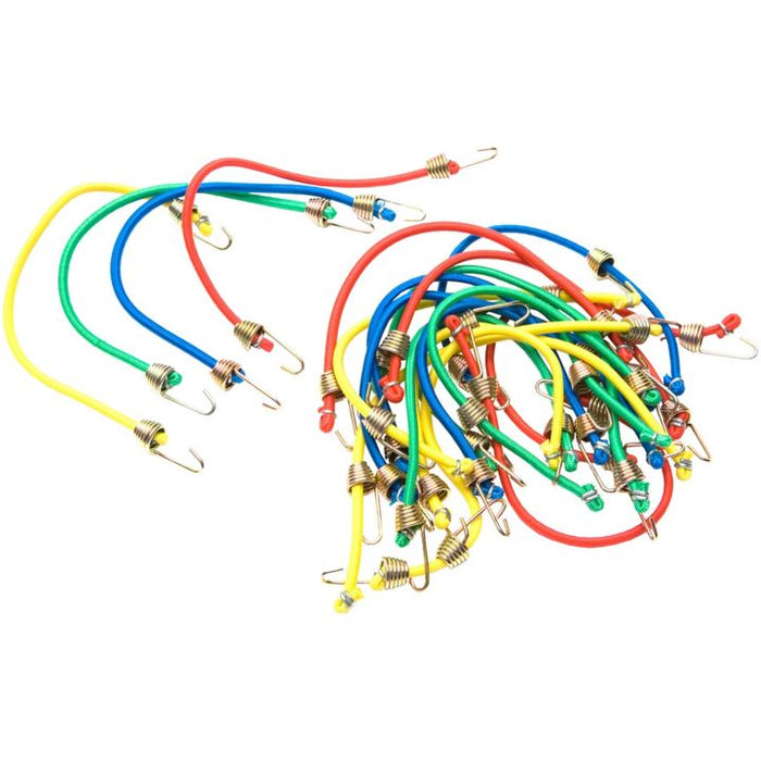 CA114 Mini Bungee Cord Value Pack, 20-pk