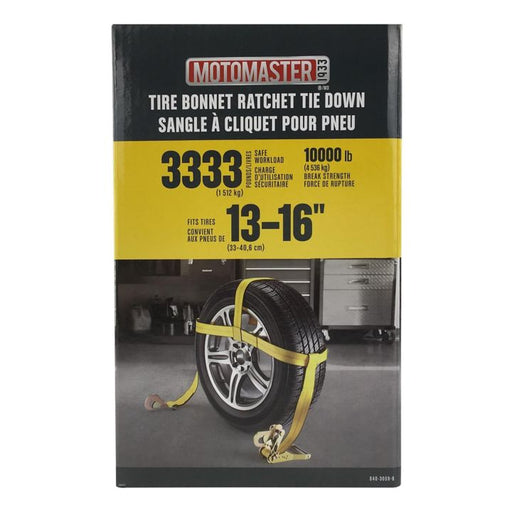 MotoMaster 10,000-lb Ratchet Tie Down Strap, Abrasion Resistant, 2