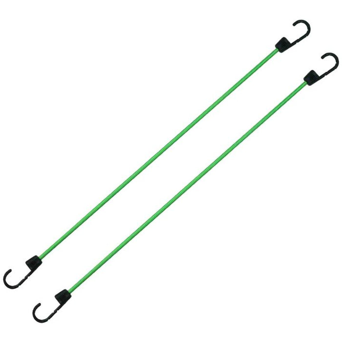 Green Bungee Cord, 24-in, 2-pk