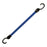 Flat Strap Bungee Cord, 18-in, 2-pk