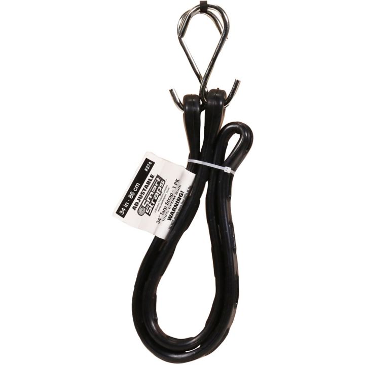 CA374 Adjustable Rubber Bungee Cord, 34-in