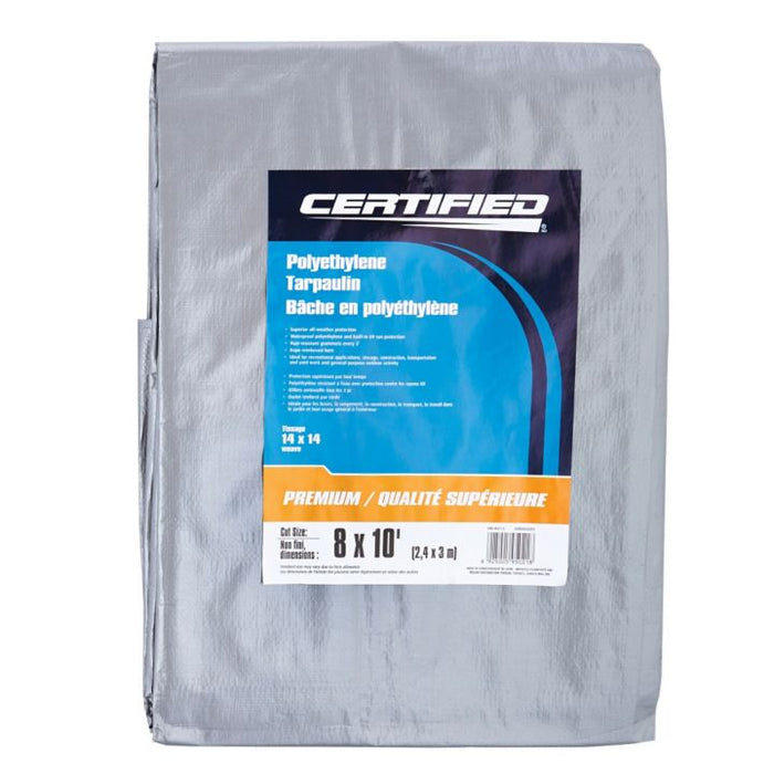 canadian tarps Heavy Duty Poly Tarp, 8 x 10-ft — Partsource