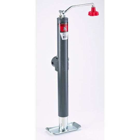 0406920 Bulldog Round Tubular Swivel Jack, 15-in, 2000-lb