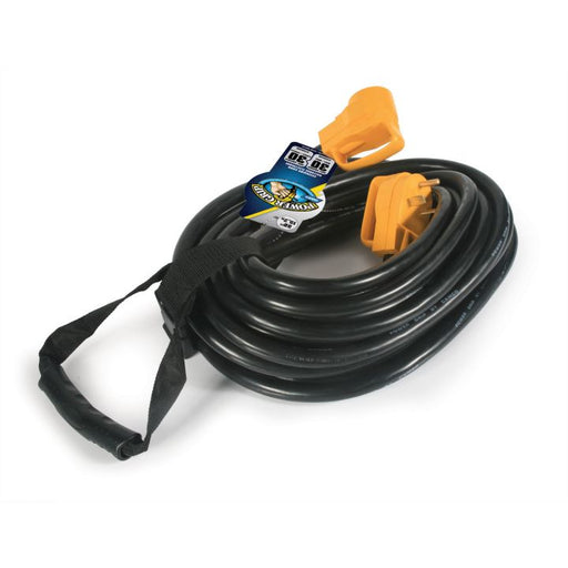 0408237 30 Amp Male To Female RV Power Extension Cord, 50-ft