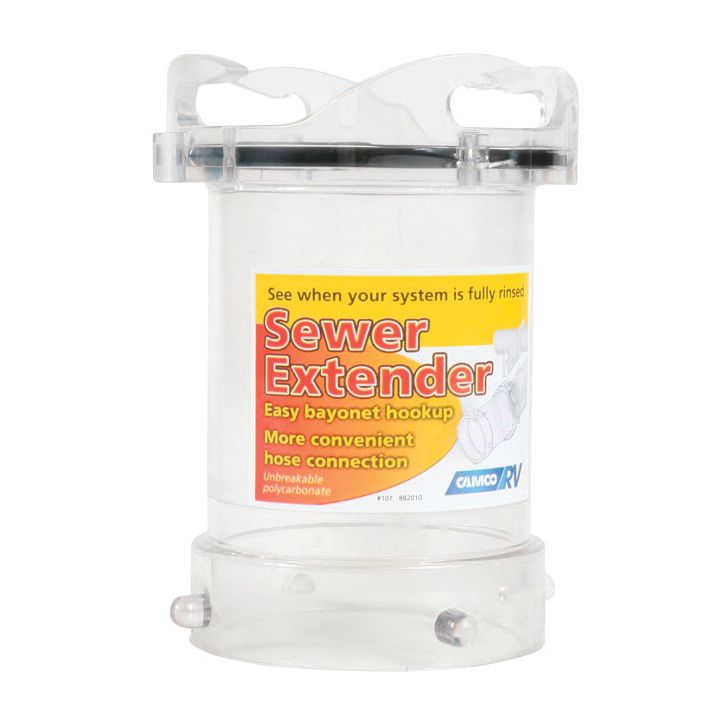 39573 Camco RV Clear Straight Sewer Fitting