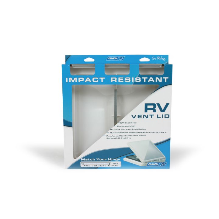 Camco RV Impact Resistant Vent Lid, 14 x 14-in