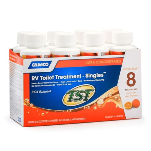 71761 Camco TST Orange Concentrated RV Holding Tank Treatment, 118-mL, 8-pk